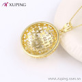 63783 Xuping Подвеска Серьги Набор 14K Gold Модный комплект ювелирных изделий